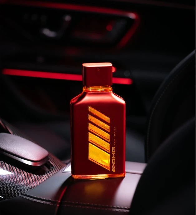 Mercedes-Benz AMG Raudona Thrill EDP parfumuotas vanduo vyrams, 60 ml