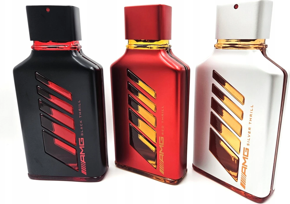 Mercedes-Benz AMG Sidabrinis Thrill EDP parfumuotas vanduo vyrams, 100 ml