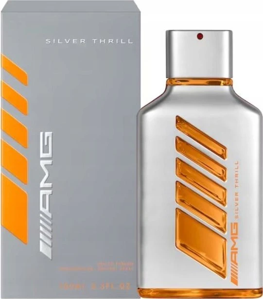 Mercedes-Benz AMG Sidabrinis Thrill EDP parfumuotas vanduo vyrams, 100 ml
