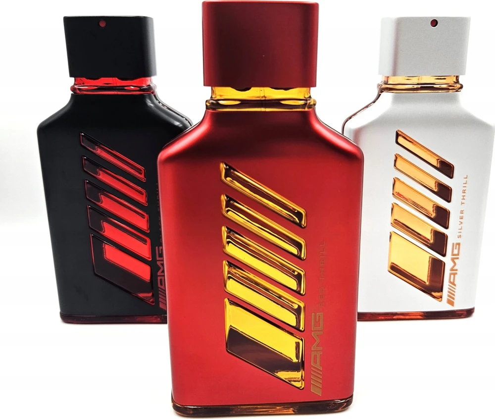 Mercedes-Benz AMG Sidabrinis Thrill EDP parfumuotas vanduo vyrams, 100 ml