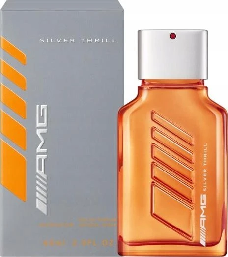 Mercedes-Benz AMG Sidabrinis Thrill EDP parfumuotas vanduo vyrams, 60 ml