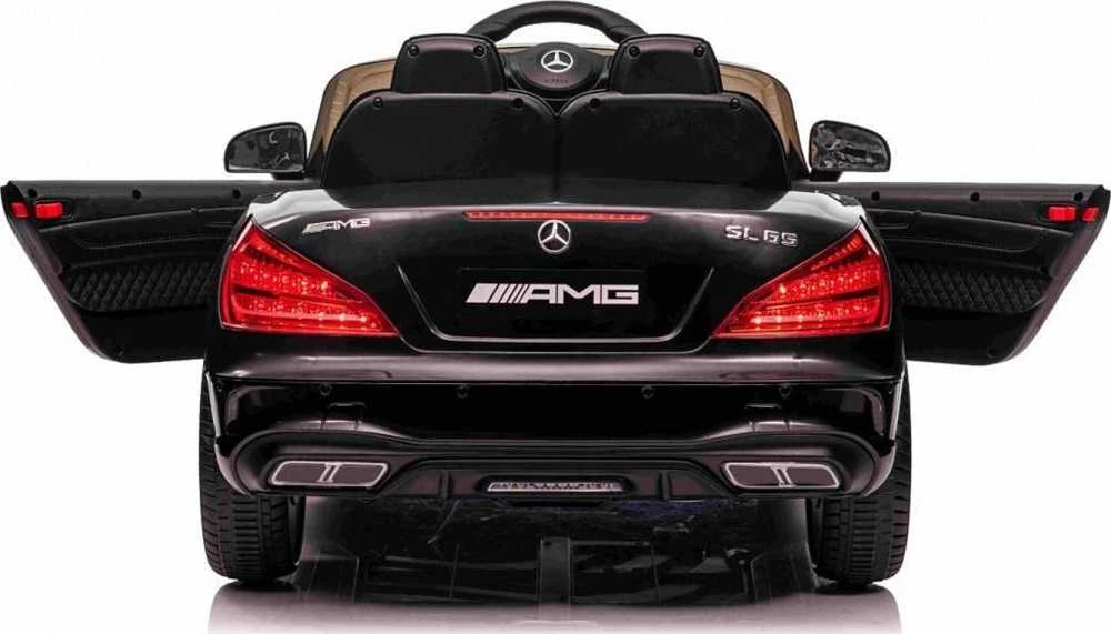 Ramiz Elektrinė mašina vaikams Mercedes Benz AMG SL65 S juodos spalvos