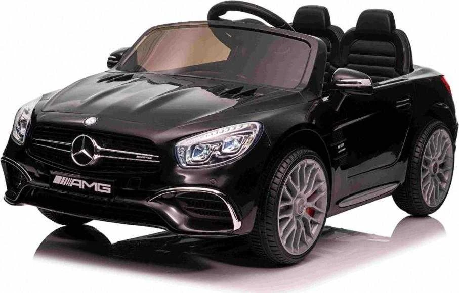 Ramiz Elektrinė mašina vaikams Mercedes Benz AMG SL65 S juodos spalvos