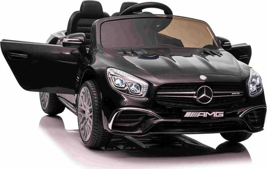 Ramiz Elektrinė mašina vaikams Mercedes Benz AMG SL65 S juodos spalvos