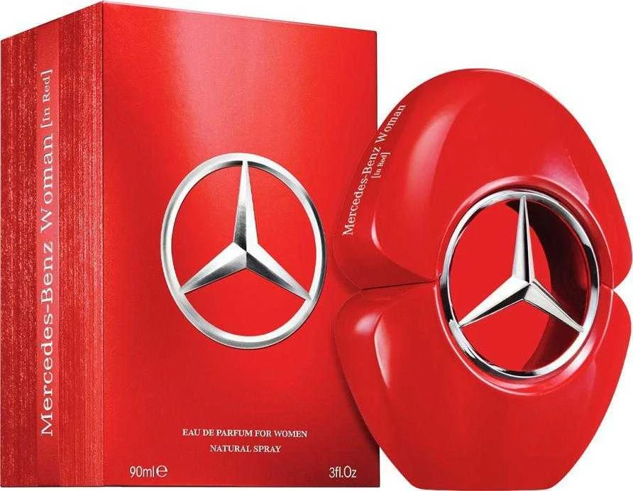 Mercedes-Benz Woman In Raudona EDP parfumuotas vanduo moterims, 90 ml