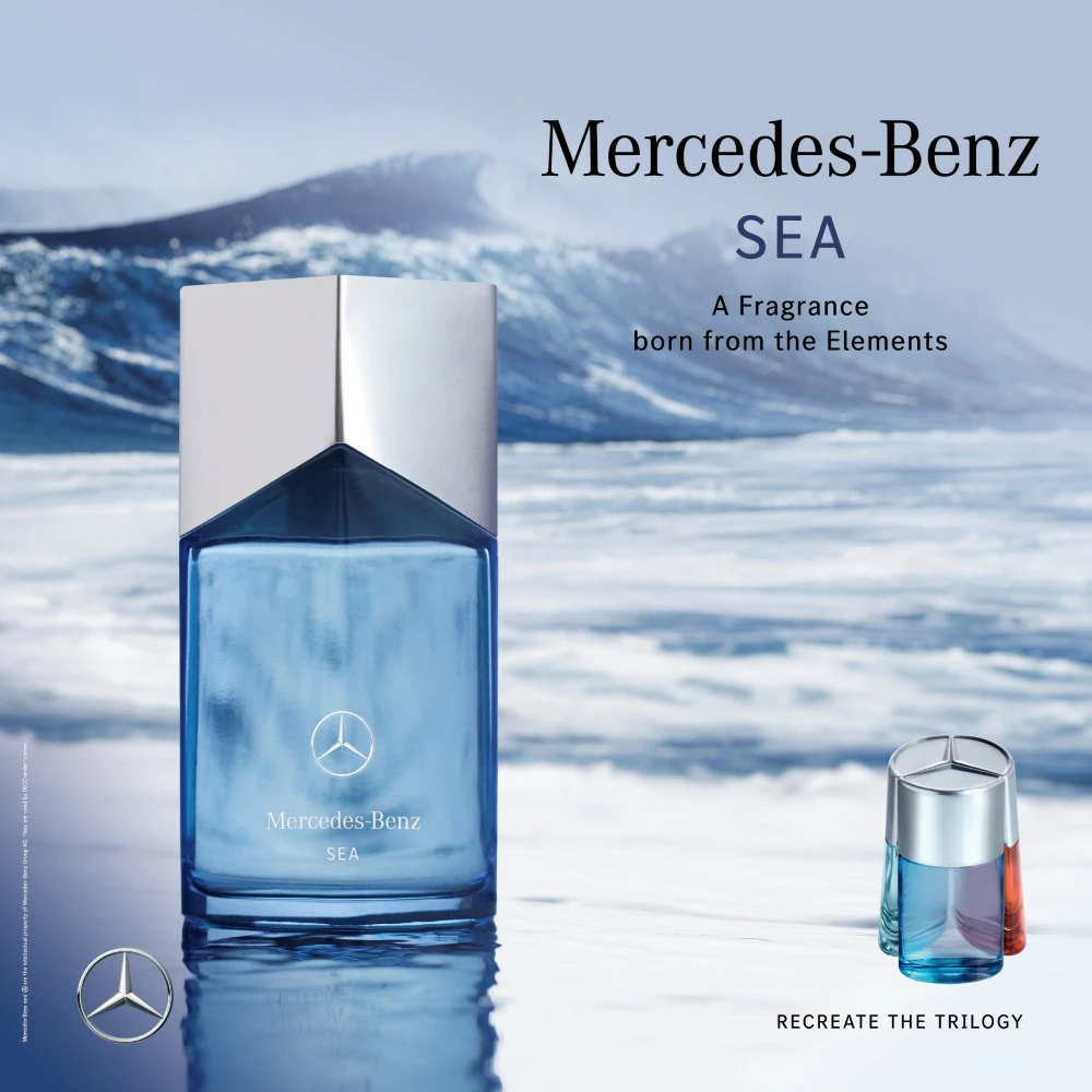 Mercedes-Benz Sea EDP parfumuotas vanduo vyrams, 60 ml