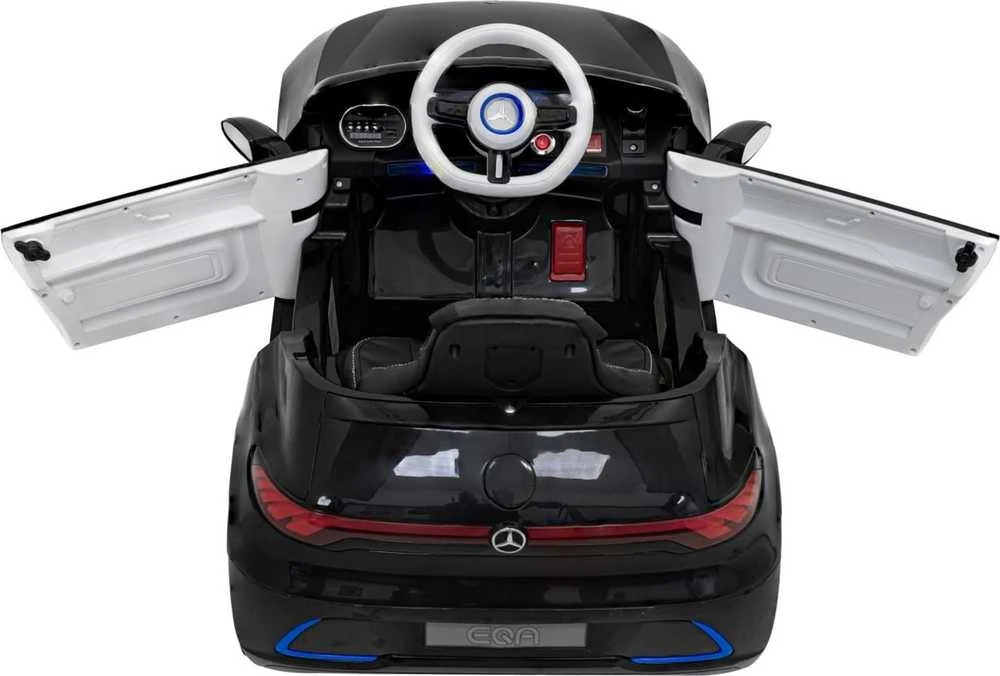 Elektrinė mašina vaikams Mercedes Mercedes Benz AMG EQA juodos spalvos