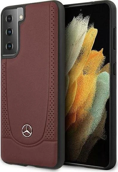 Mercedes MEHCS21MARMRE S21+ G996 red kietas dėklas Urban Line