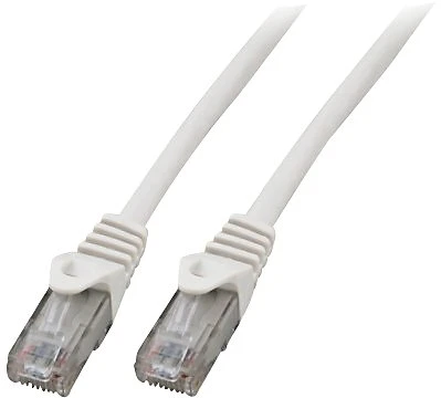 Mercodan Kabelis krosowy Cat.6 UTP 0,25m hf balta (10294897)