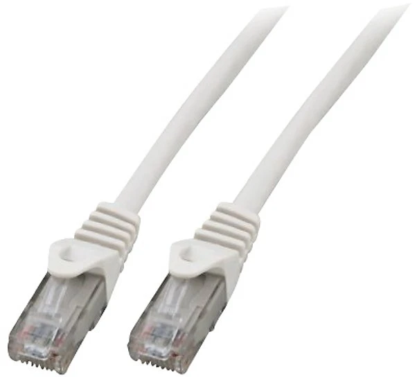 Mercodan Kabelis krosowy KAT6 UTP, Baltas, 2,0m, Bezhalogenowy, 2x4xAWG24 LSZH, Polybag, CCA kabelis sieciowy Baltas 2 m Cat6 U/UTP (UTP) Okrągły (371229020)