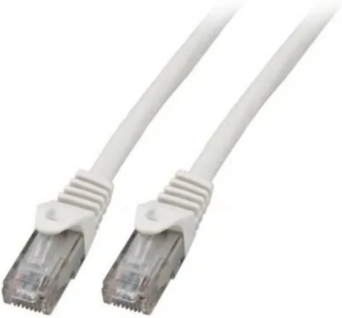Mercodan Kabelis sieciowy RJ-45, Cat.6, U/UTP, LSZH, CCA, balta, 5 m (371229050)