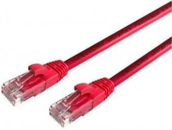 Mercodan „UltraFlex“ jungiamasis kabelis KAT6 UTP, 0,5 m, R?d, LSZH