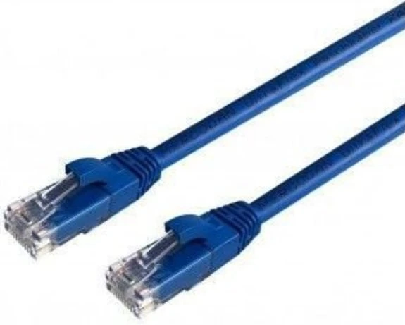 Mercodan Kabelis sieciowy RJ-45, Cat.6, U/UTP, LSZH, UltraFlex, mėlyna, 15 m (371237150)