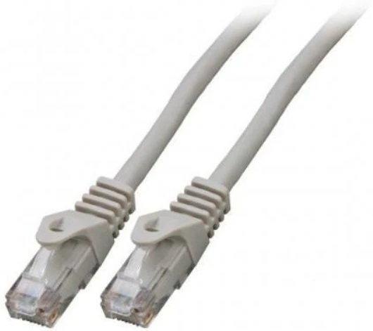 Mercodan Kabelis sieciowy RJ-45, Cat.6, U/UTP, LSZH, CCA, pilka, 20 m (371221200)