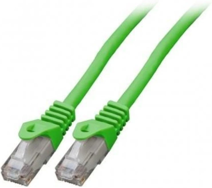 Mercodan Kabelis sieciowy RJ-45, Cat.6, U/UTP, LSZH, CCA, žalia, 2 m (371226020)