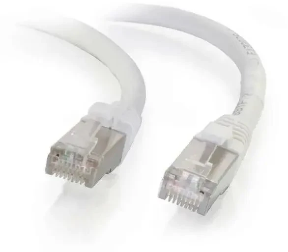 Mercodan 371919002, 0,25 m, Cat6a, S/FTP (S-STP), RJ-45, RJ-45, baltas