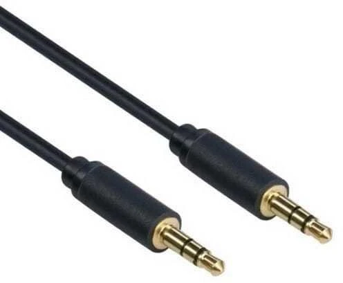 Mercodan PRO Minijack 1.0m, ULTRA SOFT 3.5mm, ekranuotas kabelis kištukas:kištukas
