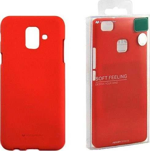 Dėklas Mercury Soft Jelly Case Apple iPhone 14 Pro raudonas