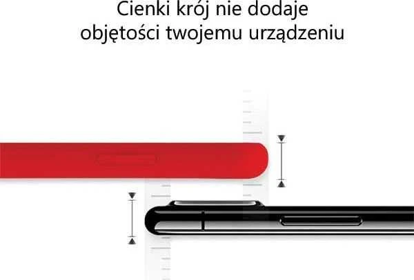 Mercury dėklas skirtas Samsung A31 A315, raudonas