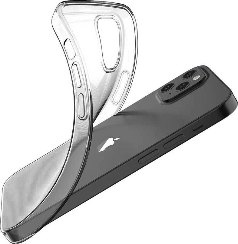 Dėklas Mercury Jelly Clear Apple iPhone 13 skaidrus