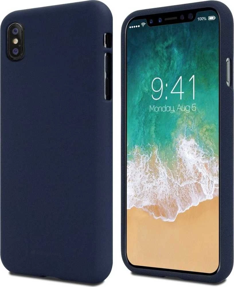 Dėklas Mercury Soft Motorola Moto G7/G7 Plusniebieski/midnight mėlynas