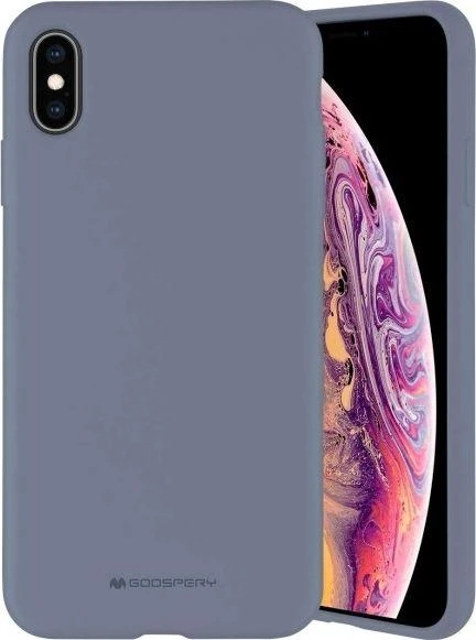 Dėklas Mercury Silikoninis dėklas Apple iPhone 13 Pro levandos pilka