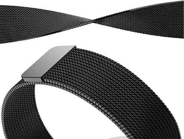 Mercury Mesh apyrankė Apple Watch 38/40/41 mm juodos spalvos