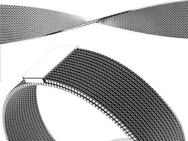 Mercury Mesh apyrankė Apple Watch 38/40/41 mm sidabro spalvos