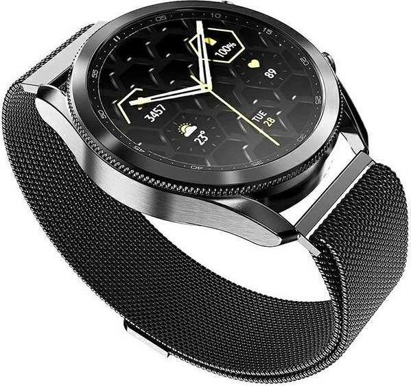 Mercury Mesh apyrankė Apple Watch 38/40/41 mm juodos spalvos