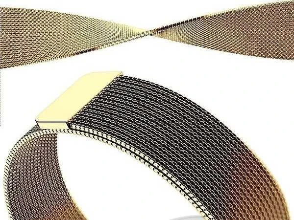 Mercury Mesh apyrankė Apple Watch 38/40/41 mm aukso spalvos