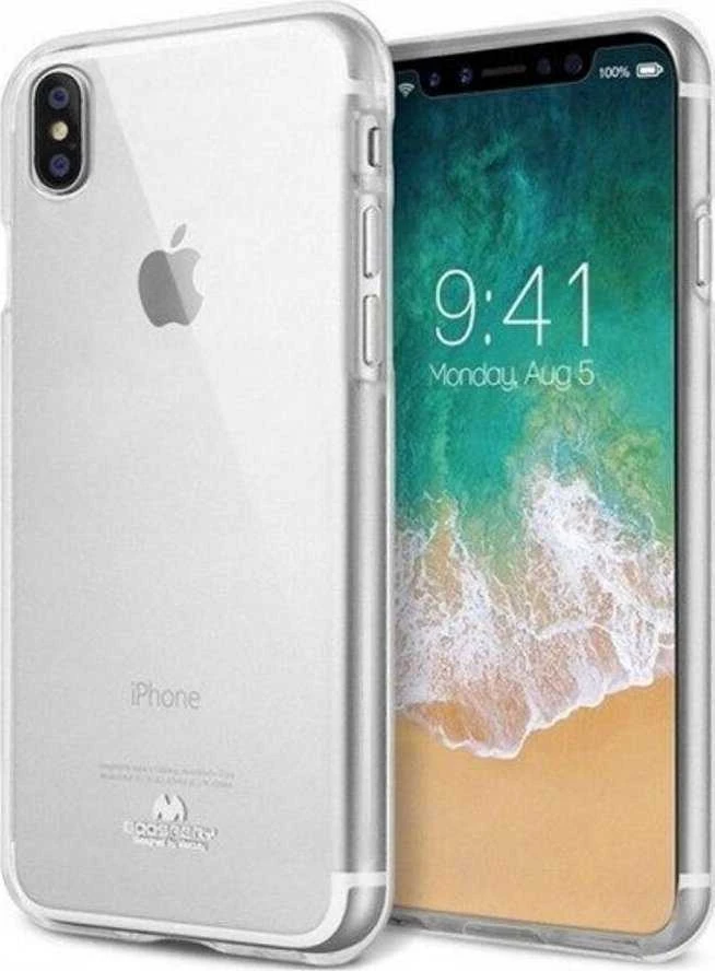 Dėklas „Mercury Jelly Clear“ Apple iPhone 15 Pro Max 6,7 colio skaidrus