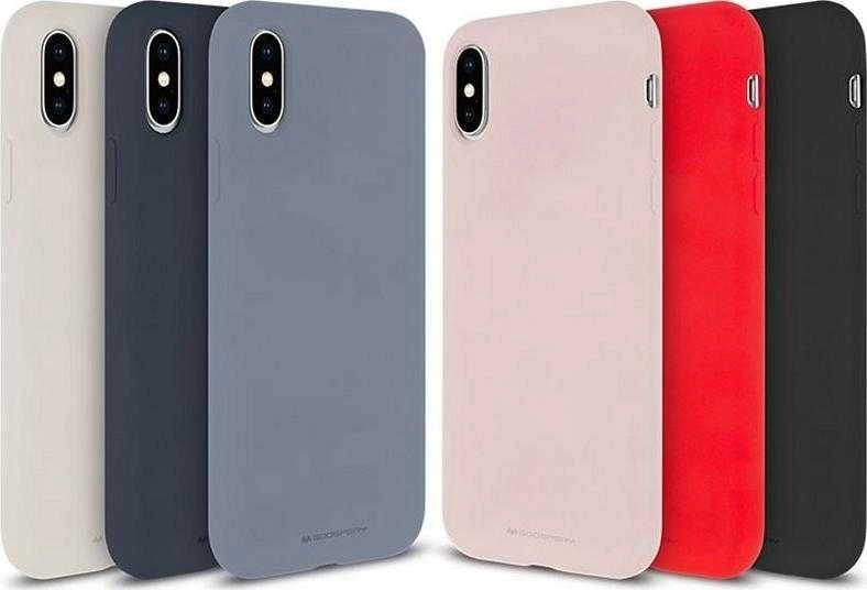 Dėklas Mercury Silikoninis dėklas Samsung A336 A33 5G levandos pilka