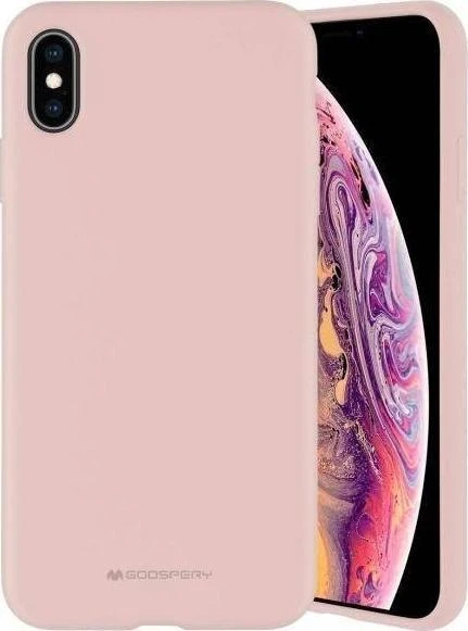 Dėklas Mercury Silikoninis dėklas Apple iPhone 13 Pro rožinio smėlio