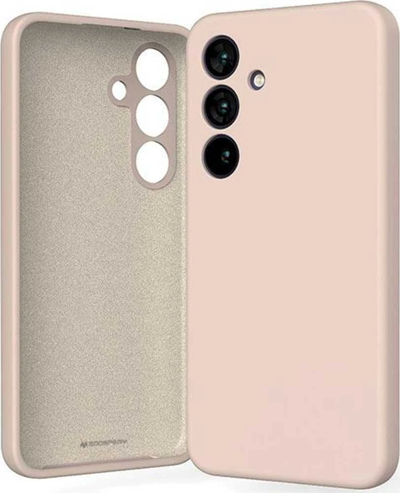Mercury silikoninis dėklas Samsung S24 S921 rožinės spalvos