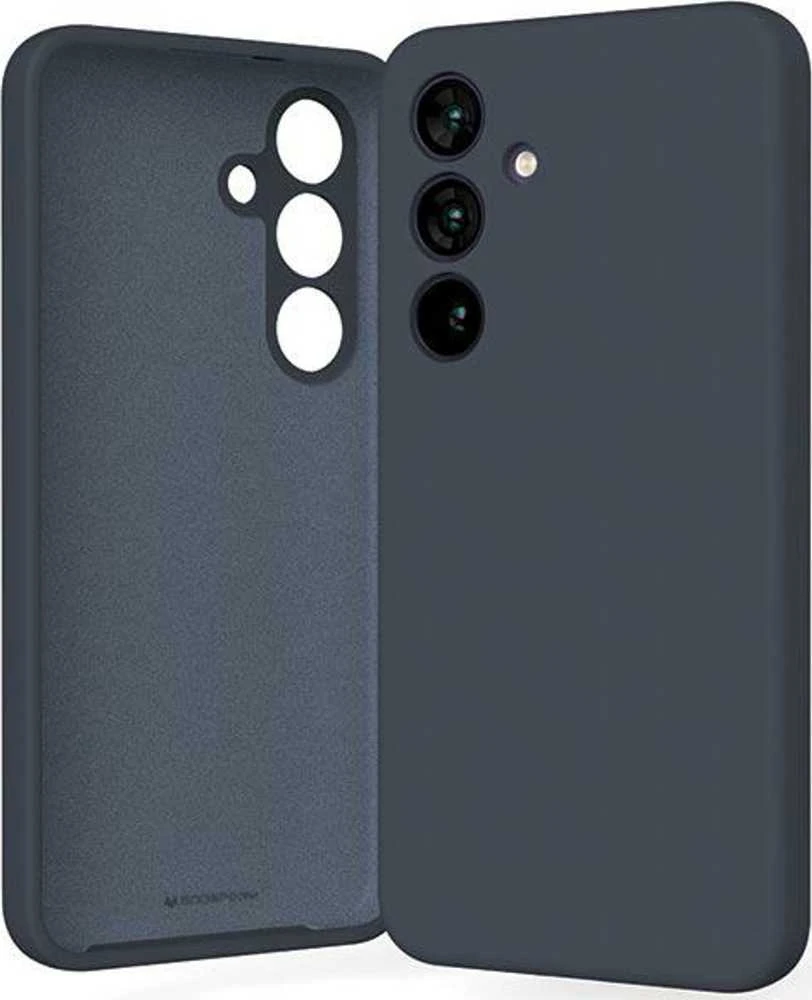 „Mercury“ silikoninis dėklas „Samsung S24+ S926“, tamsiai mėlynas