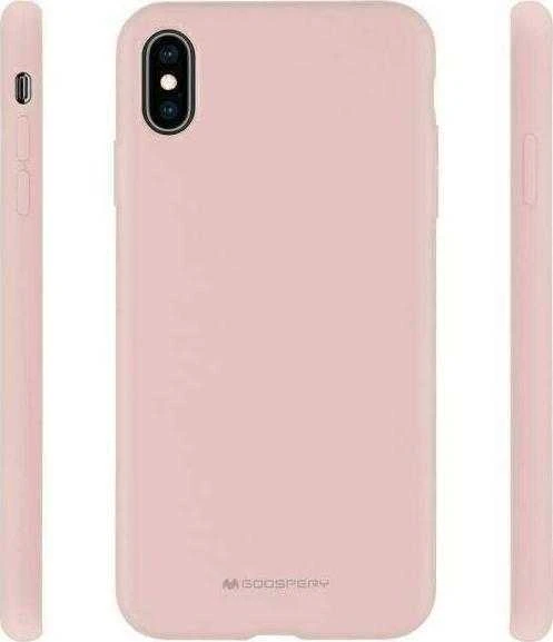 Dėklas Mercury Silikoninis dėklas Samsung A037 A03s rožinio smėlio