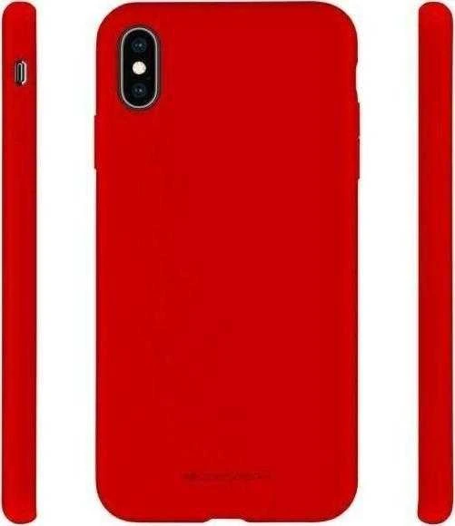Dėklas „Mercury Silicone Samsung A325 A32 4G LTE“ raudonas