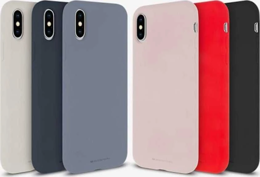 Dėklas „Mercury Silicone Samsung A14 5G A146“ levandų spalvos