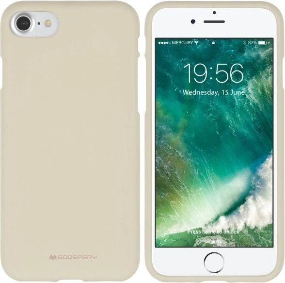 Dėklas MERCURY SOFT CASE SAMSUNG GALAXY S9 BEIGE