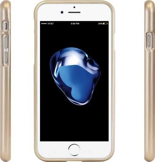 Dėklas MERCURY JELLY CASE GOLD IPHONE 12 PRO MAX
