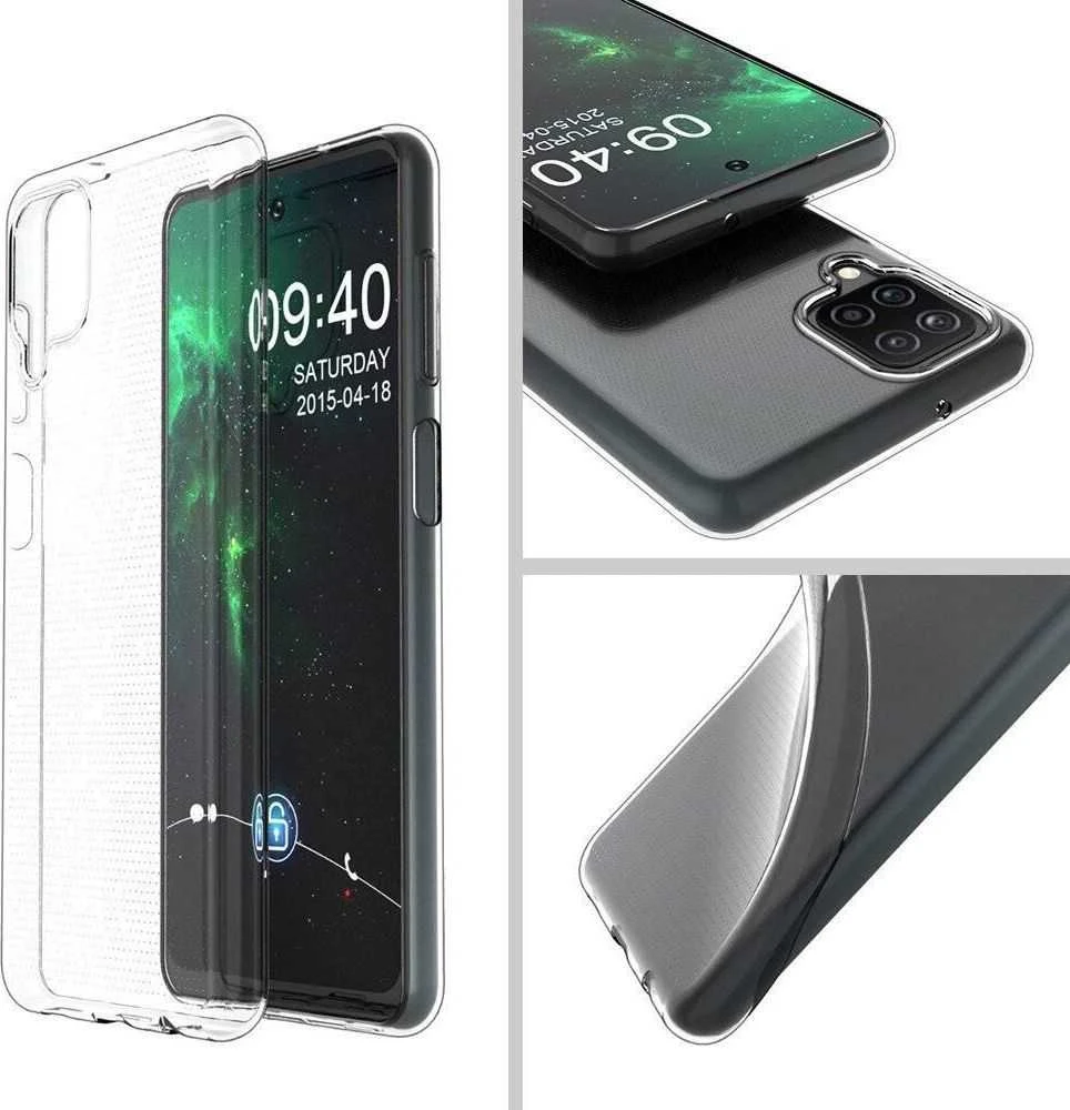 Dėklas Mercury Jelly Clear Samsung A125 A12 skaidrus