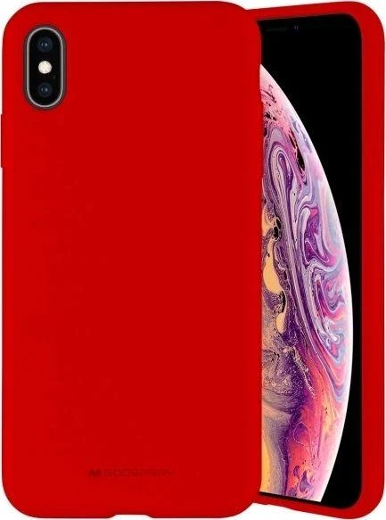 Dėklas Mercury Silikoninis dėklas Apple iPhone 13 Pro Max raudonas