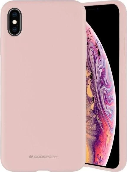 Dėklas Mercury Silikoninis dėklas Apple iPhone 13 Pro Max rožinio smėlio