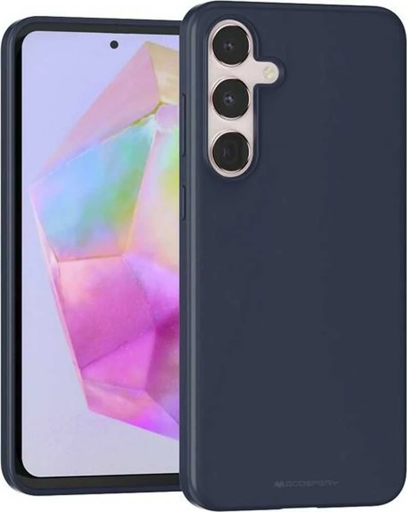 Dėklas „Mercury Soft Samsung A35 A356“ vidurnakčio mėlynas