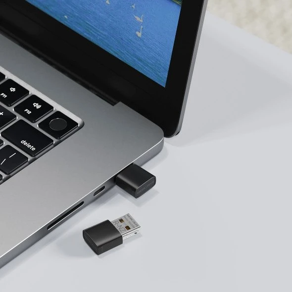 MERCUSYS MA20NB WiFi5 USB nano adapteris (AC650, 2,4GHz/5GHz, Bluetooth 5.0, USB 2.0)