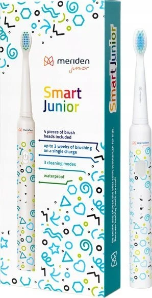 Dantų šepetėlis Elektrinis dantų šepetukas MERIDEN Sonic+ Professional, mėlynas