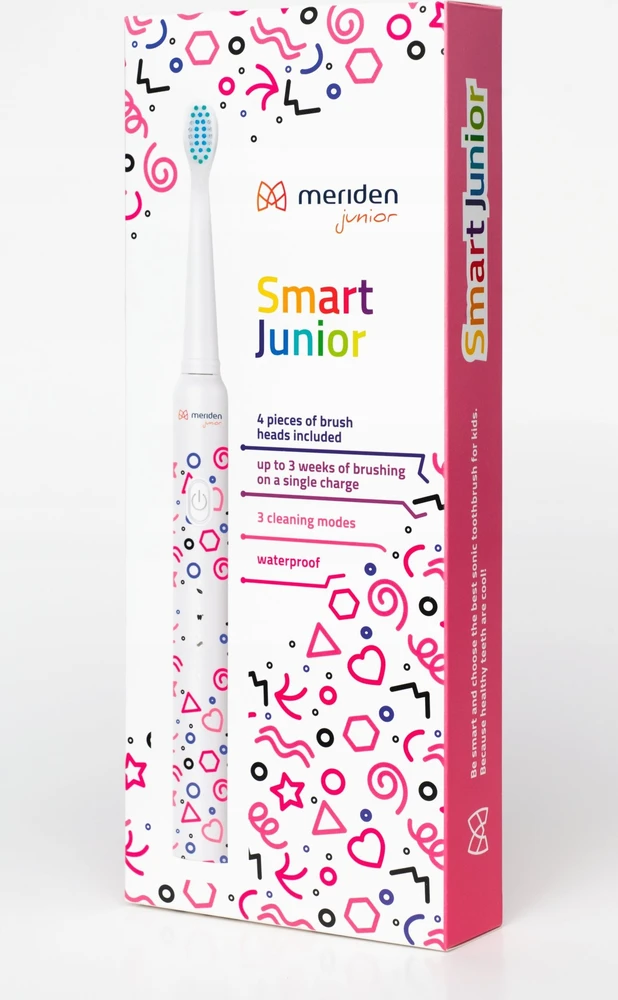 Meriden Sonic JUNIOR Rožinis sonic dantų šepetėlis - rožinis