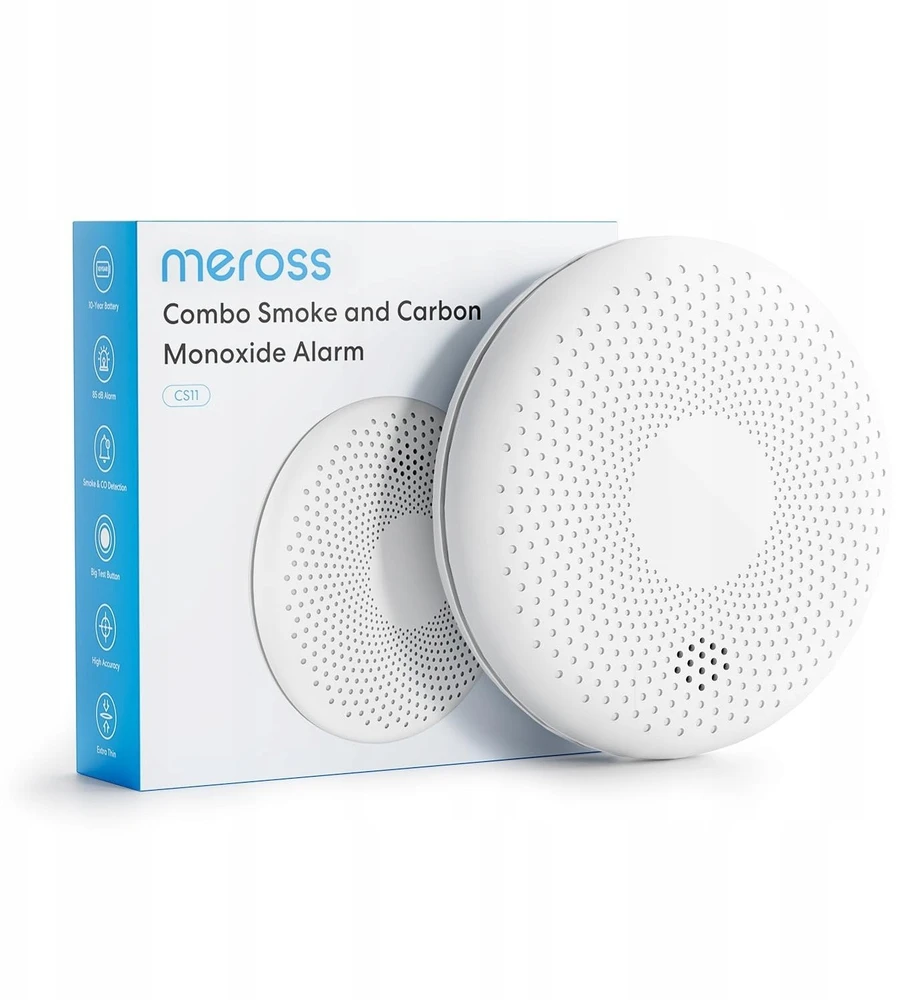 „Meross CS11-EU“ dūmų ir anglies monoksido detektorius