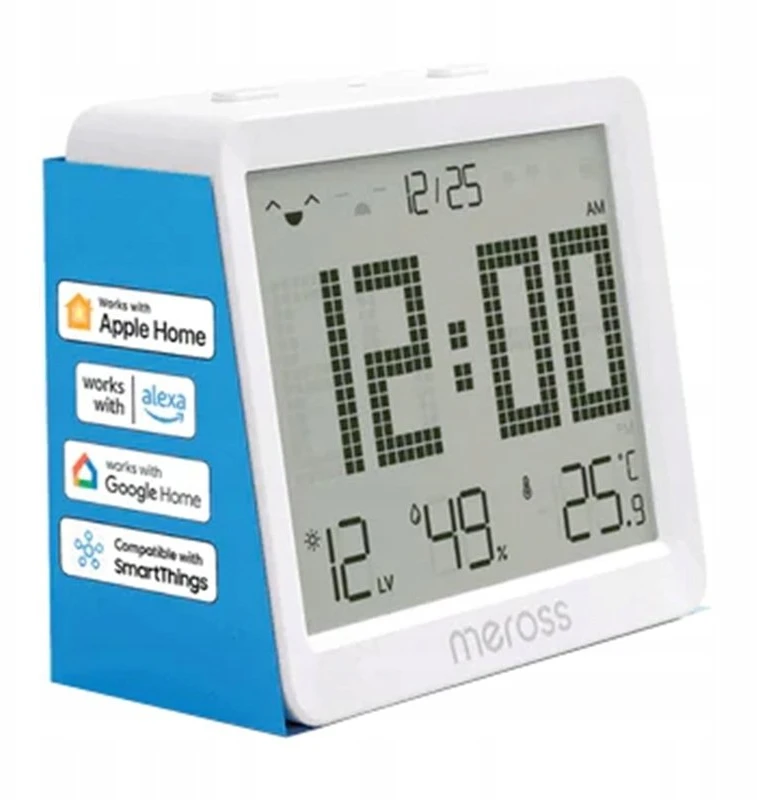 Meross MS130-EU išmanusis temperatūros ir drėgmės jutiklis