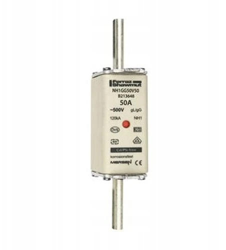 Mersen Nordic Ab MERSEN Saugiklio įdėklas NH 1C 125A 500VAC gG V236044